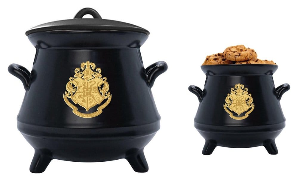 Harry Potter 3D Cookie Jar Cauldron with Lid - MangaShop.ro