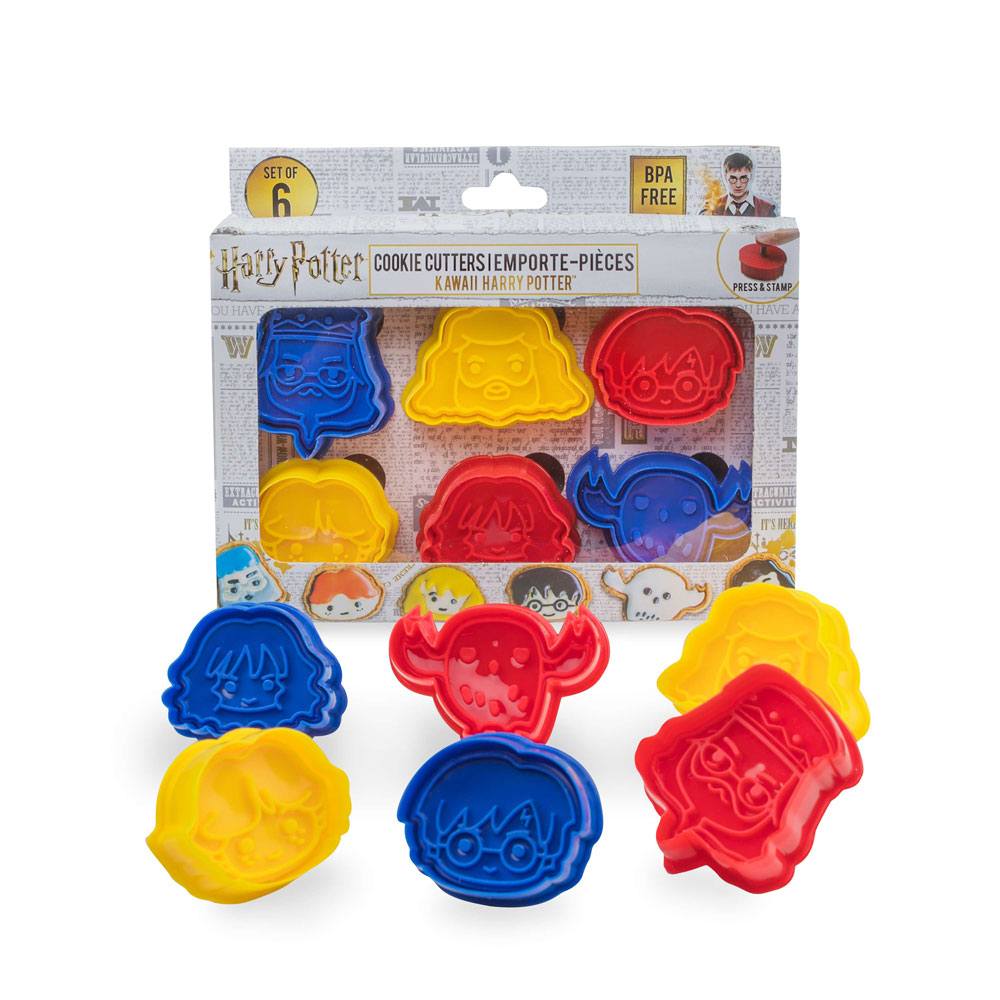 Harry Potter Cookie Cutter / Cookie Stamp 6-Pack Kawaii - MangaShop.ro