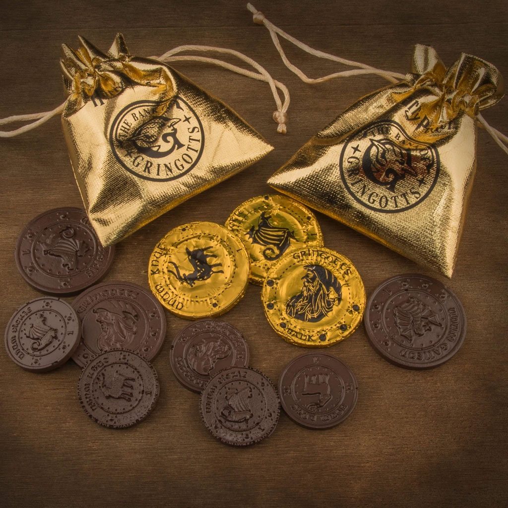 Harry Potter Gringotts Bank Chocolate Coin Mold - MangaShop.ro