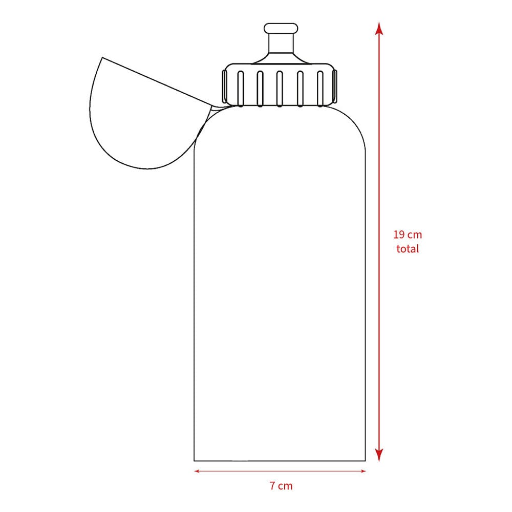 Hello Kitty Water Bottle Really Refreshing 500 ml - MangaShop.ro