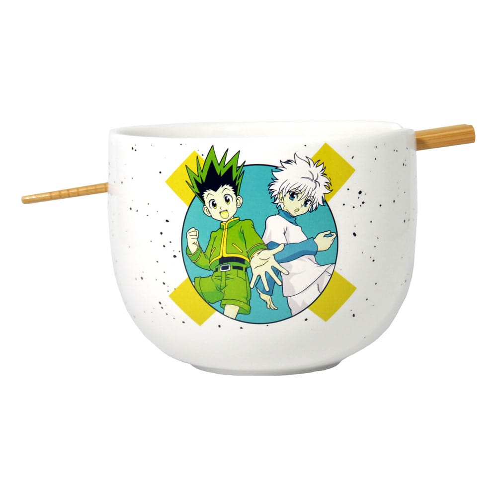 Hunter x Hunter Ramen Bowl with Chopsticks 414 ml - MangaShop.ro