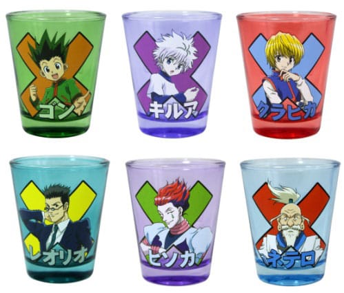 Hunter x Hunter Shot Glasses Blind Box (12) 59 ml - MangaShop.ro
