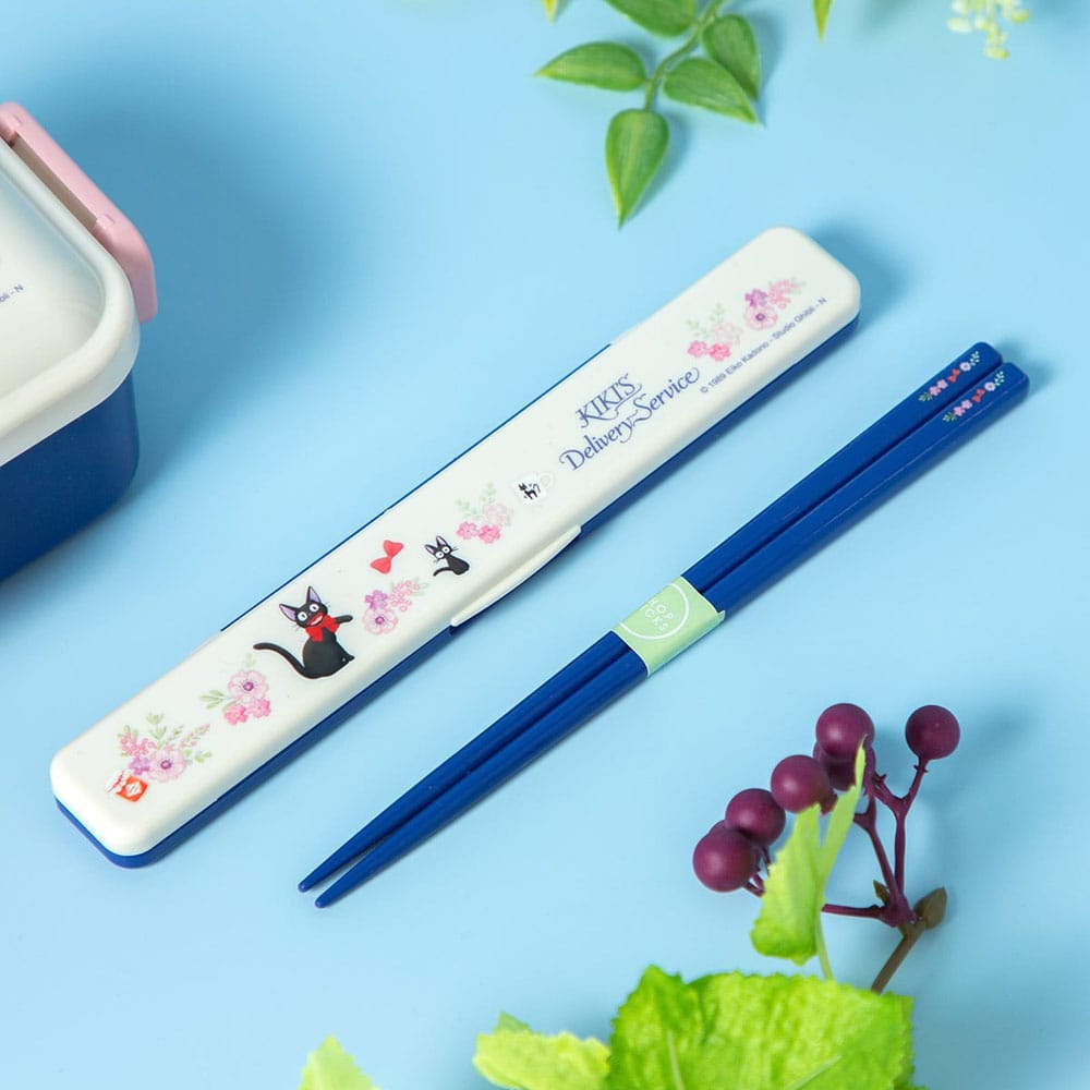 Kiki delivery's service Chopsticks with Box Jiji Flower garland 18 cm - MangaShop.ro