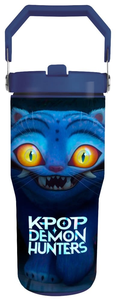KPop Demon Hunters Stainless Steel tumbler Derpy Tiger 600 ml - MangaShop.ro