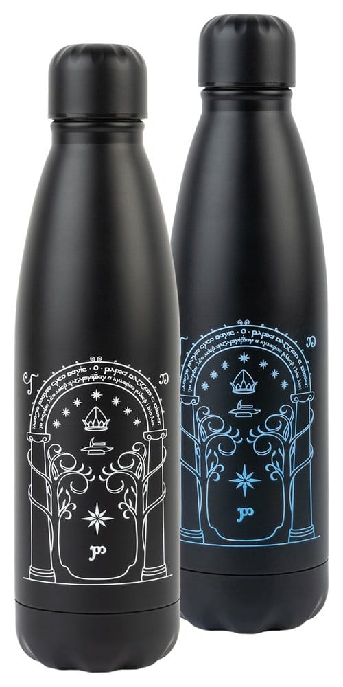 The Lord of the Rings Metal Bottle Heat Change Moria Gate 750 ml - MangaShop.ro