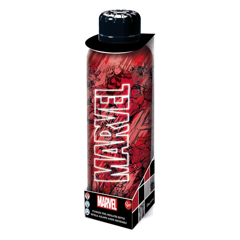 Marvel Water Bottle Marvel Pattern - MangaShop.ro