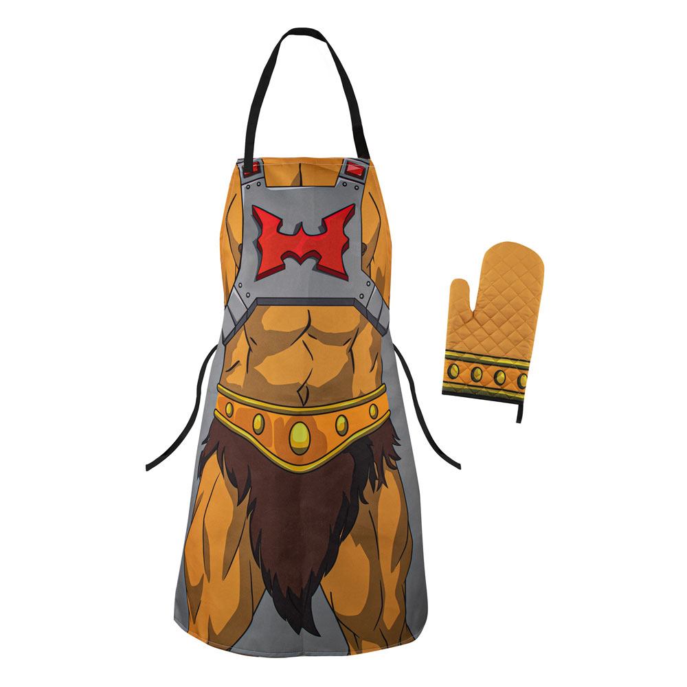 Masters of the Universe cooking apron with oven mitt He-Man - MangaShop.ro