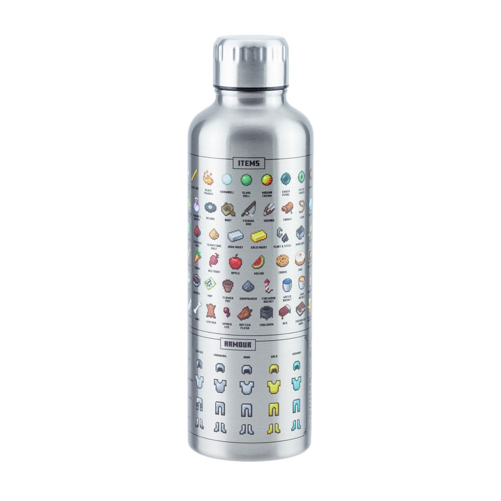 Minecraft: Metal Water Bottle - MangaShop.ro