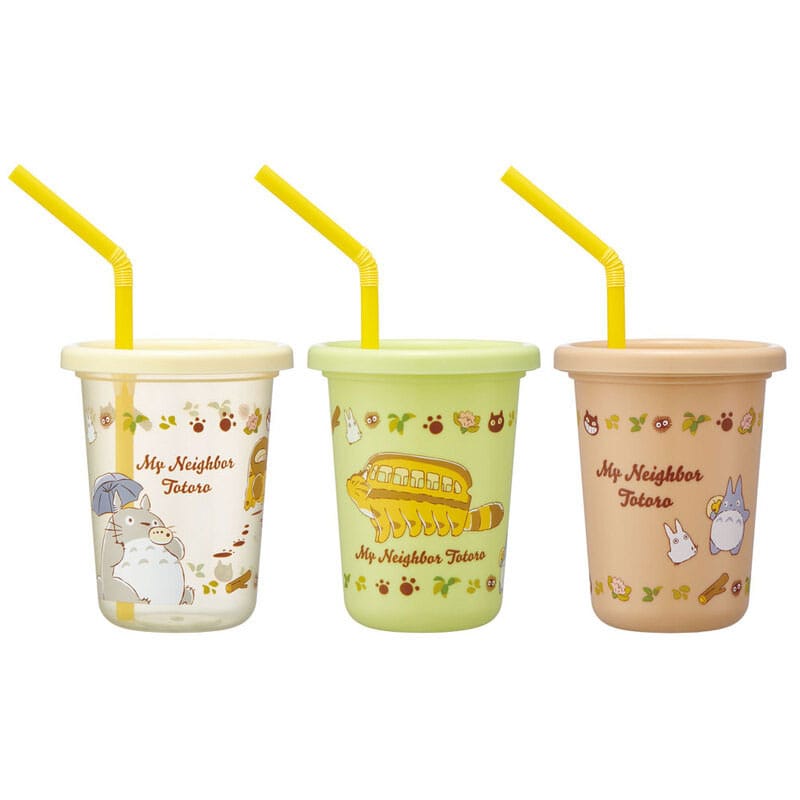 My Neighbor Totoro Cup & Straw Set 3-Set #2 - MangaShop.ro