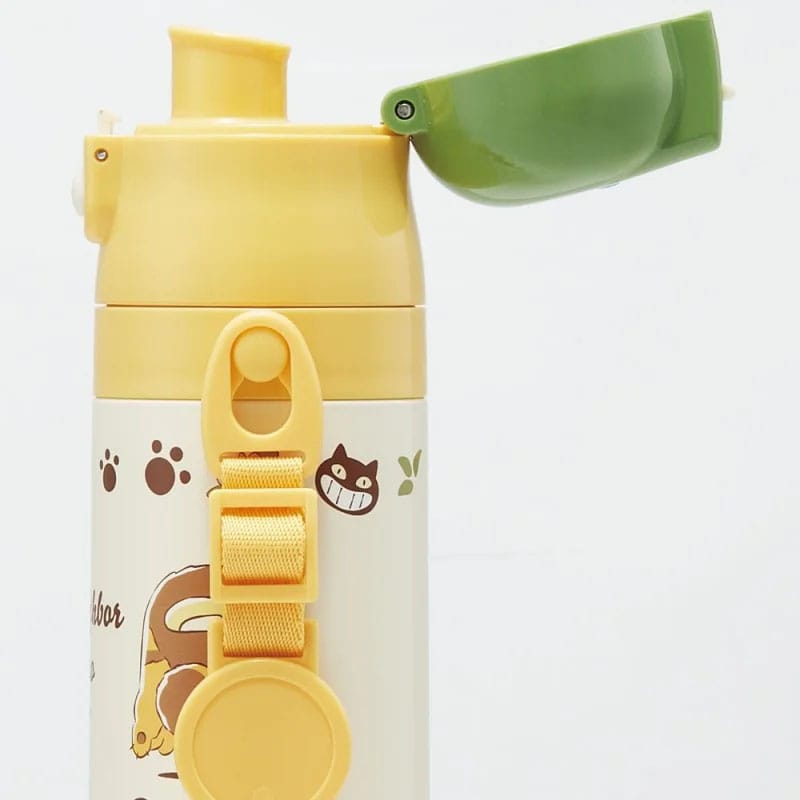 My Neighbor Totoro Water Bottle double opening Totoro & Catbus 420 ml - MangaShop.ro