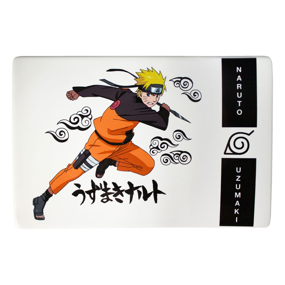 Naruto Shippuden Ceramic Sushi Set with Chopsticks Naruto Uzumaki - MangaShop.ro