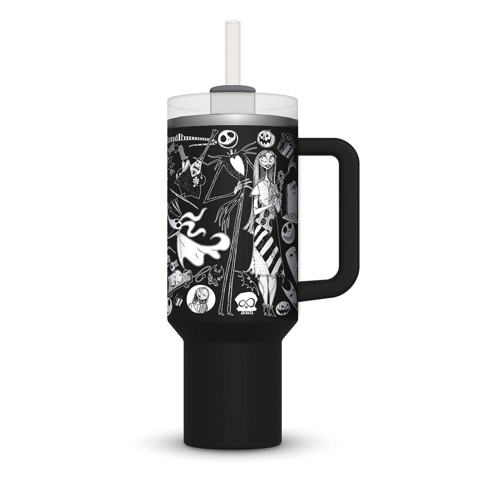 Nightmare Before Christmas Stainless Steel tumbler 1130 ml - MangaShop.ro