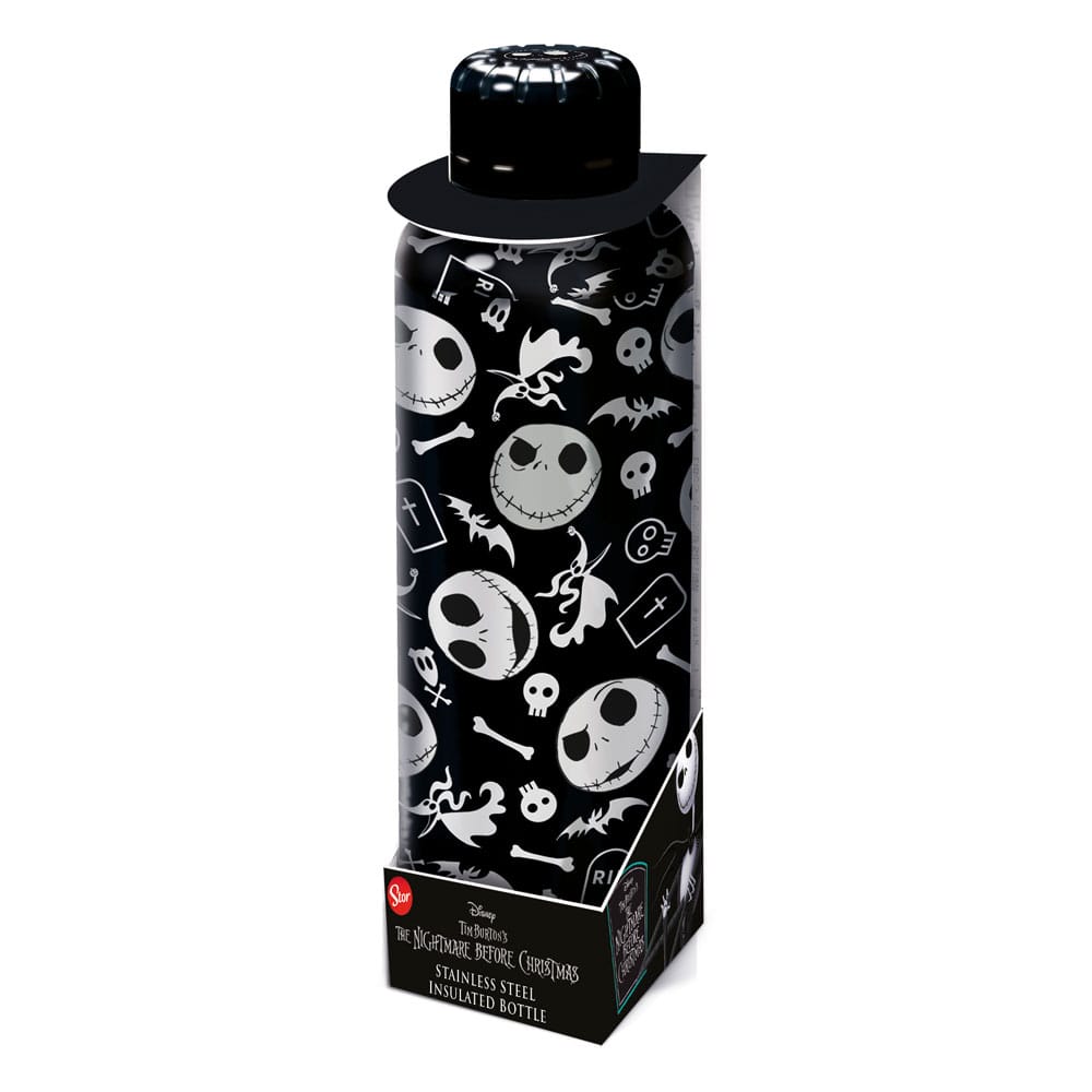 Nightmare before Christmas Water Bottle Logo - MangaShop.ro