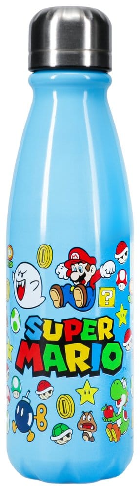 Super Mario Aluminium Water Bottle 550 ml - MangaShop.ro