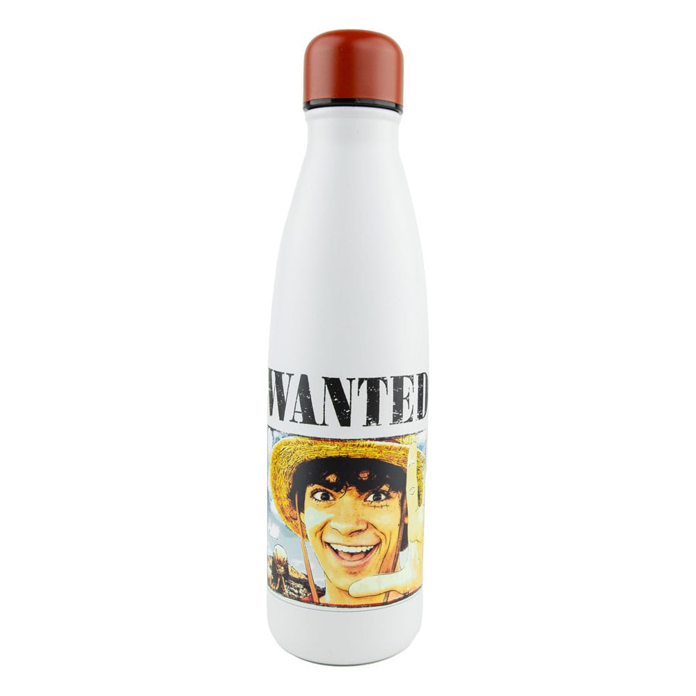 One Piece Thermo Water Wanted Luffy - MangaShop.ro