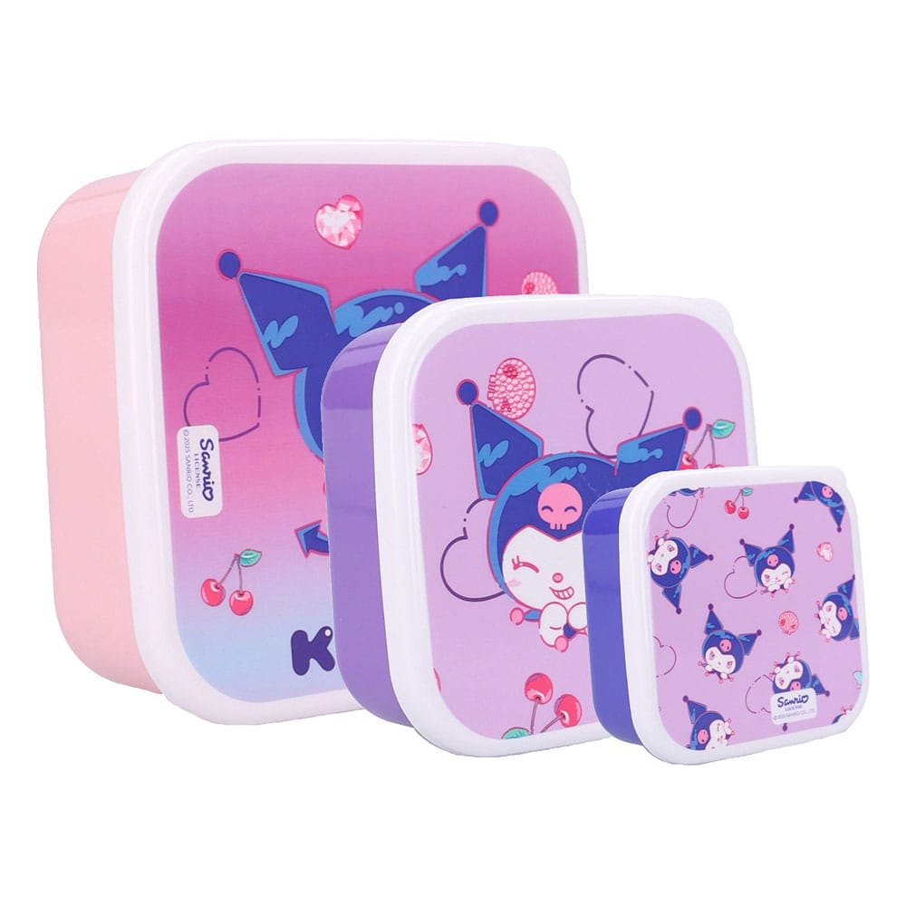 Sanrio Snack Box Set Kuromi Fresh Bites - MangaShop.ro