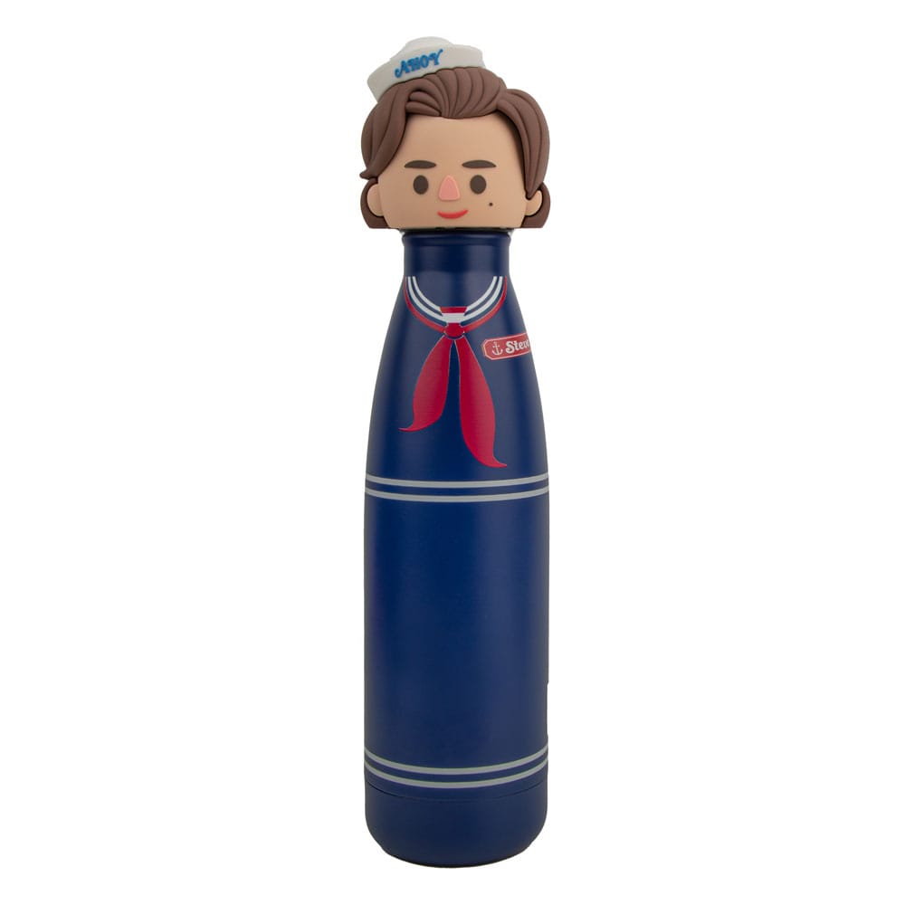 Stranger Things Water Bottle Scoops Ahoy Steve 500 ml - MangaShop.ro