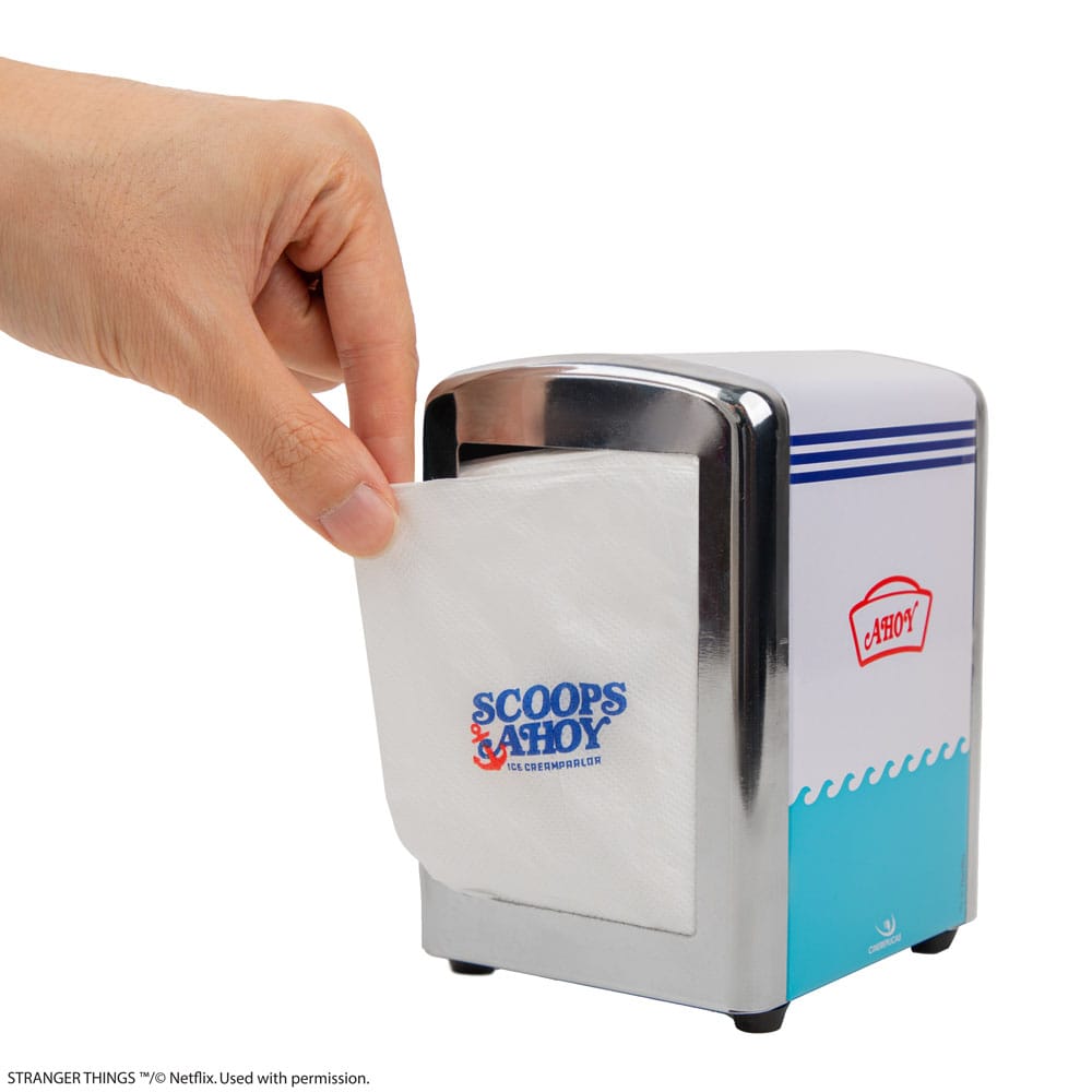 Stranger Things Napkin Dispenser set Scoops Ahoy - MangaShop.ro