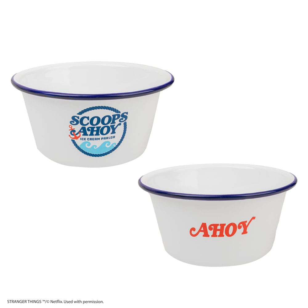 Stranger Things Ice Cream Bowl with Sailor Hat Scoops Ahoy - MangaShop.ro