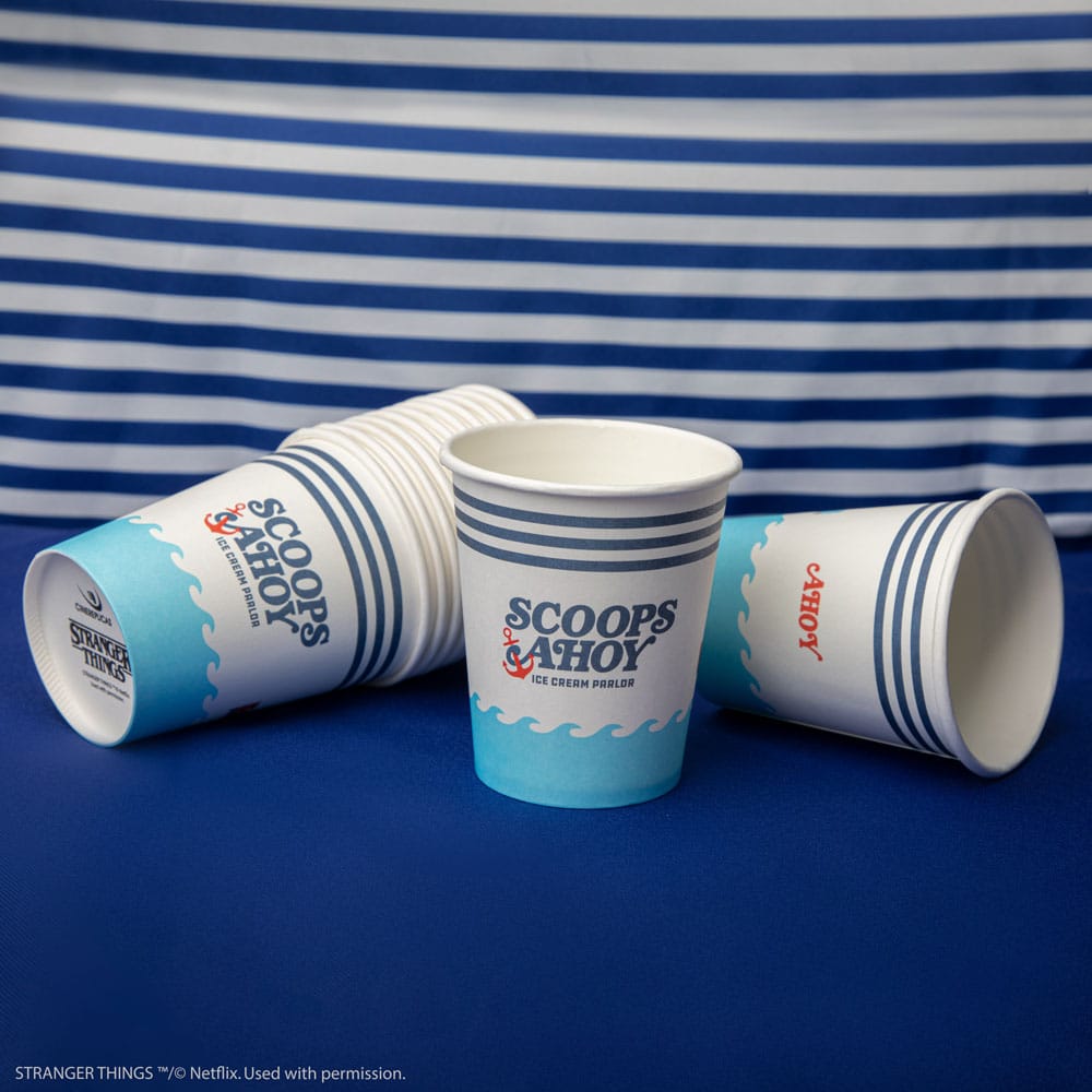 Stranger Things Set of 24 Paper Cups Scoops Ahoy - MangaShop.ro