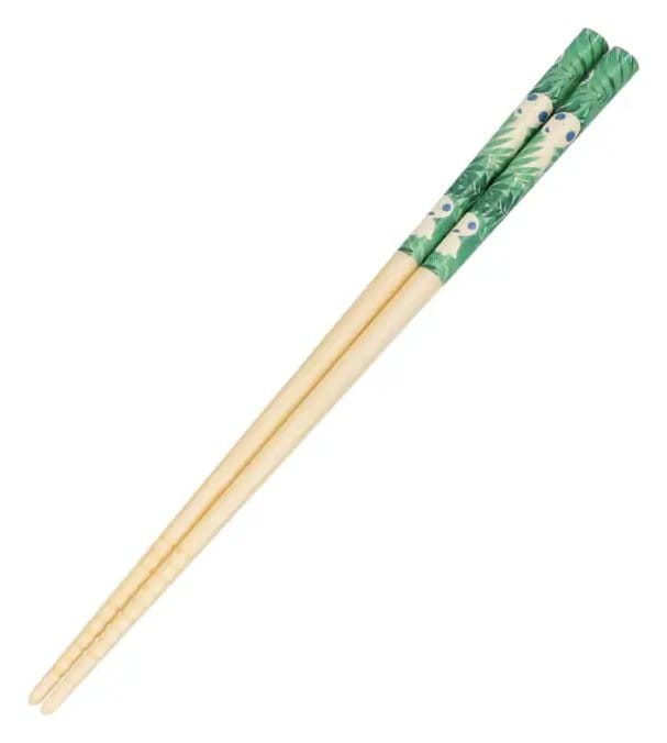 Studio Ghibli bamboo Chopsticks sketches Princess Mononoke Kodama 21 cm - MangaShop.ro