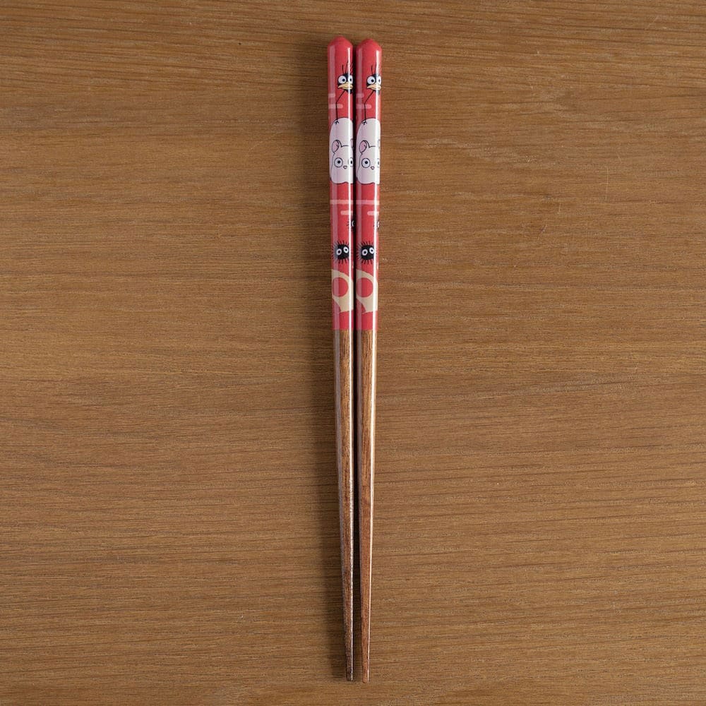 Studio Ghibli lacquered Chopsticks sketches Spirited Away Boh Mouse 21 cm - MangaShop.ro