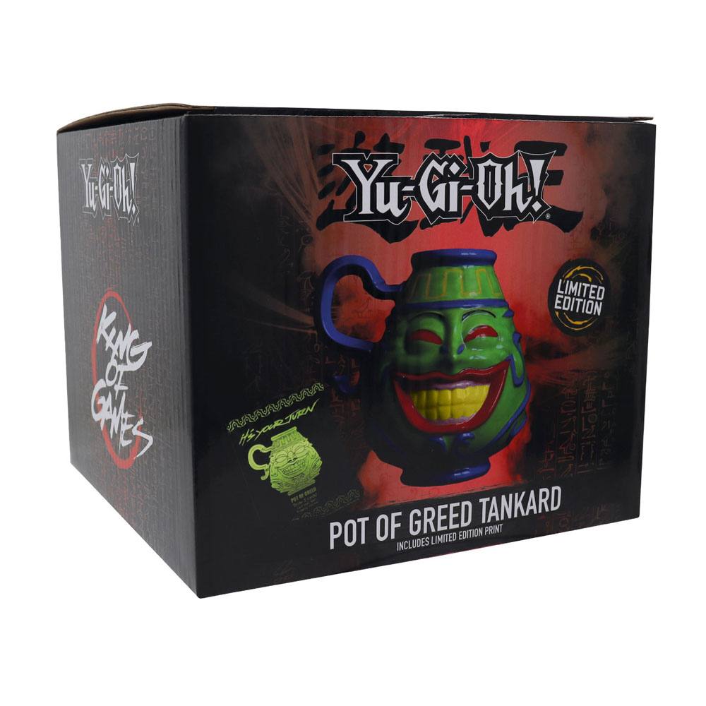Yu-Gi-Oh! Collectible Tankard Pot of Greed Limited Edition - MangaShop.ro