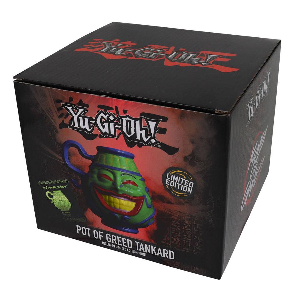 Yu-Gi-Oh! Collectible Tankard Pot of Greed Limited Edition - MangaShop.ro