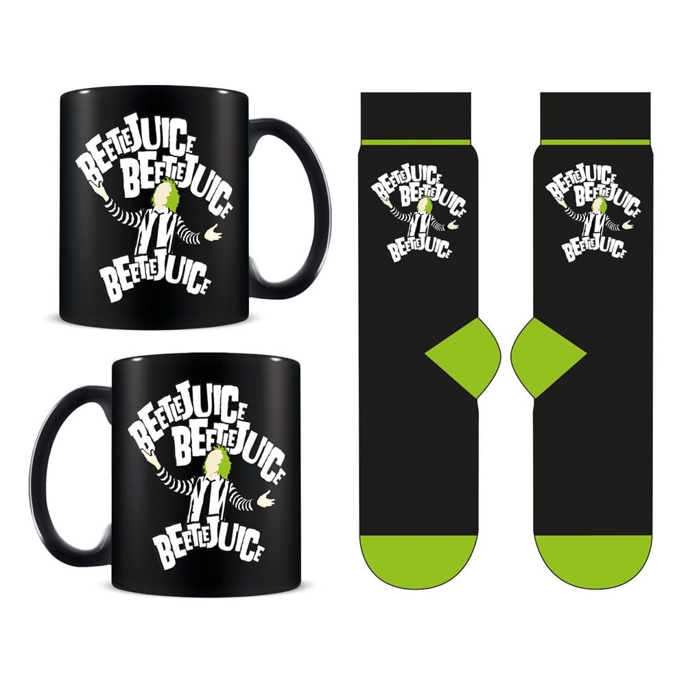 Beetlejuice Mug & Socks Set - MangaShop.ro