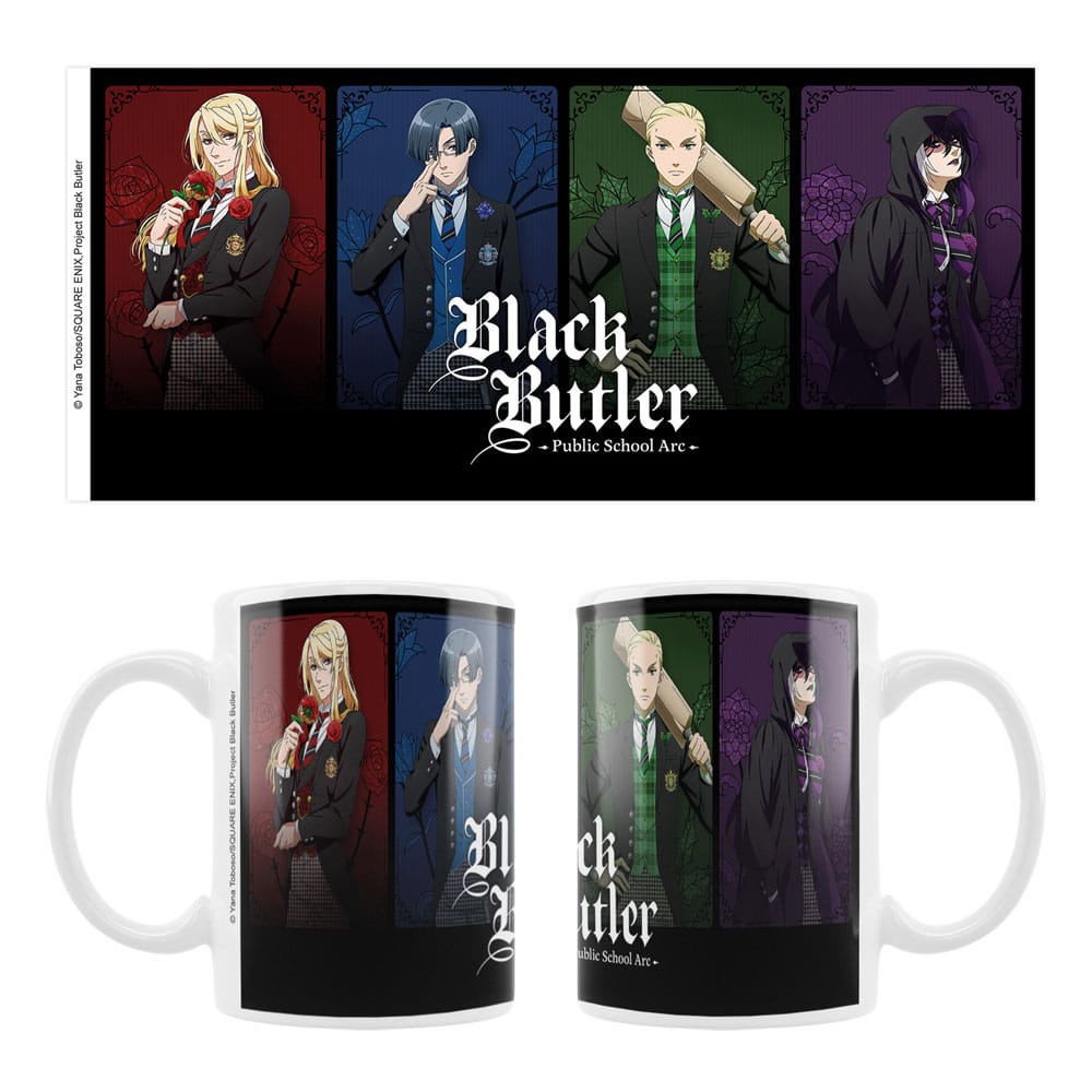Black Butler: Public School Arc Ceramic Mug Edgar, Lawrence, Herman & Gregory - MangaShop.ro