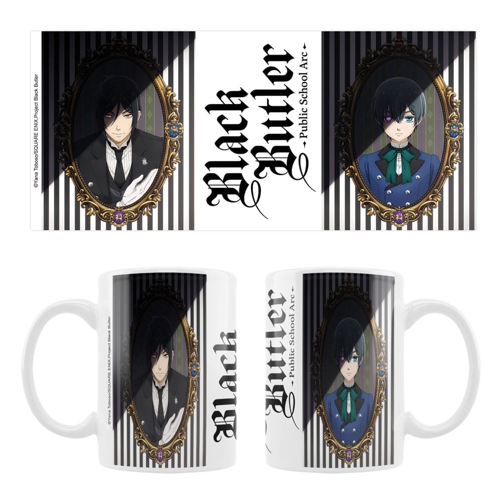 Black Butler: Public School Arc Ceramic Mug Sebastian & Ciel - MangaShop.ro