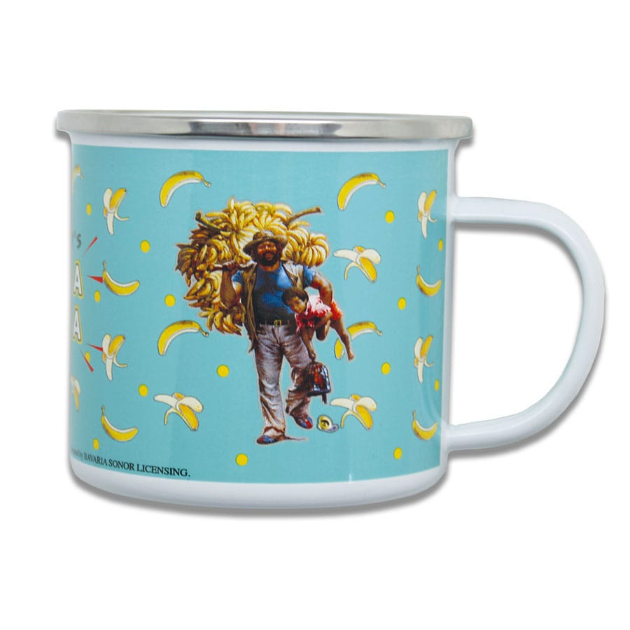 Bud Spencer Enamel Mug Banana Joe - MangaShop.ro
