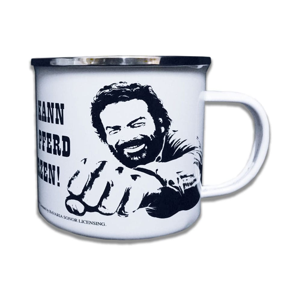 Bud Spencer Enamel Mug Pferd Faust - MangaShop.ro