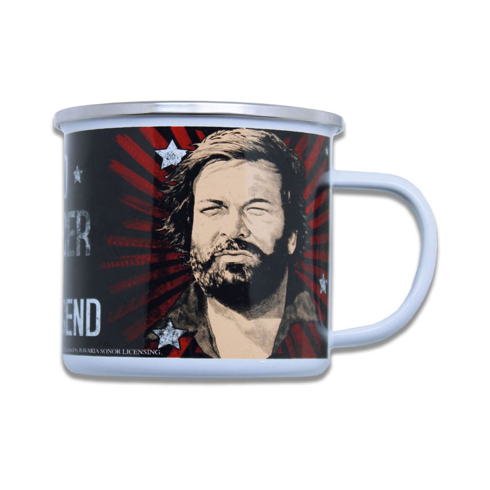 Bud Spencer Enamel Mug The Legend - MangaShop.ro