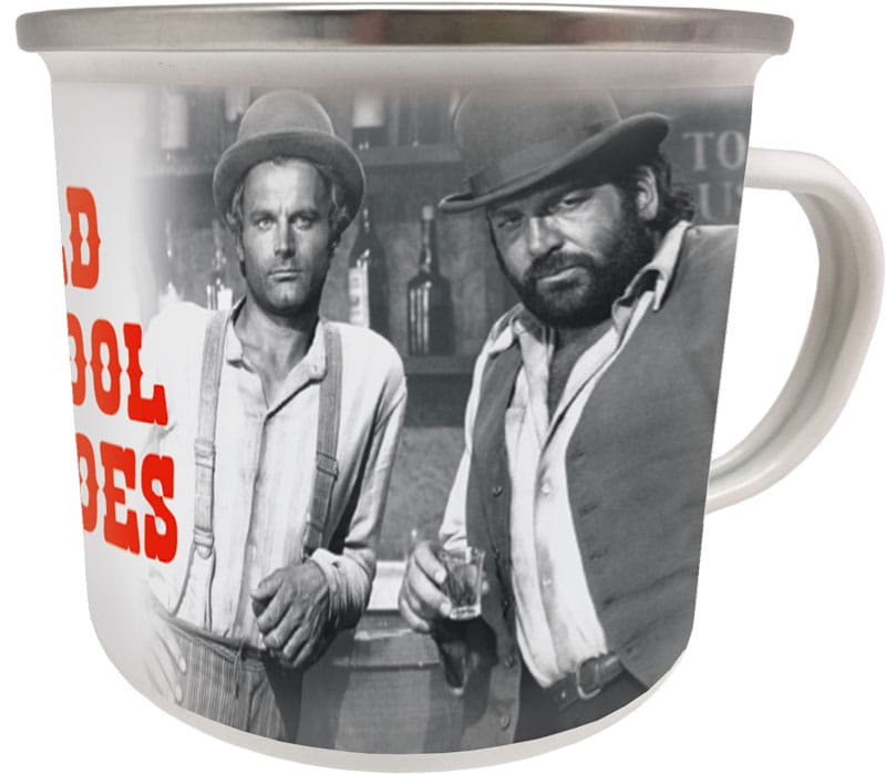 Bud Spencer & Terence Hill Enamel Mug Old School Heroes - MangaShop.ro