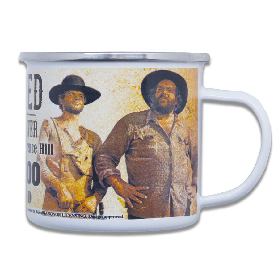 Bud Spencer & Terence Hill Enamel Mug Wanted - MangaShop.ro
