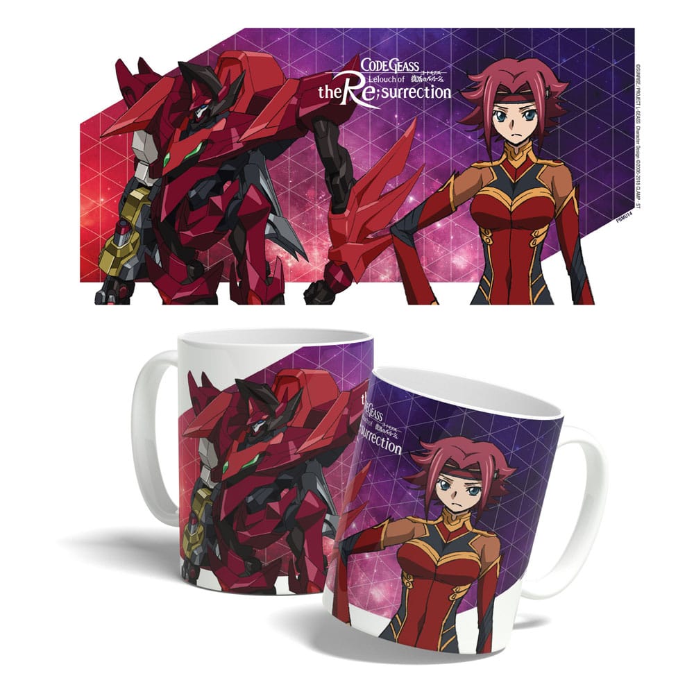Code Geass Lelouch of the Re:surrection Mug Kallen Stadtfeld and Guren Special Type 325 ml - MangaShop.ro