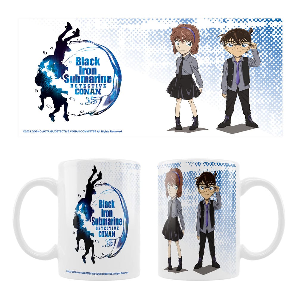 Detective Conan Ceramic Mug Black Iron Submarine - MangaShop.ro