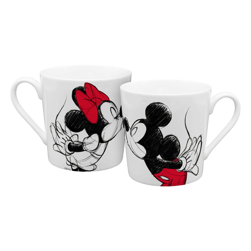 Disney Mug Mickey Kiss Sketch - MangaShop.ro