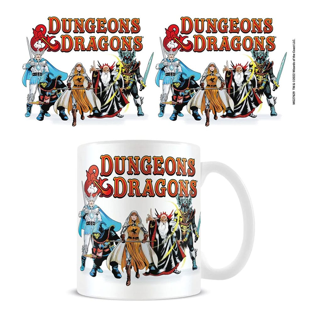 Dungeons & Dragons Mug Retro Group - MangaShop.ro
