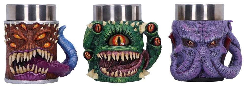 Dungeons & Dragons Set of 3 Mini Tankards Mini Monster 9 cm - MangaShop.ro
