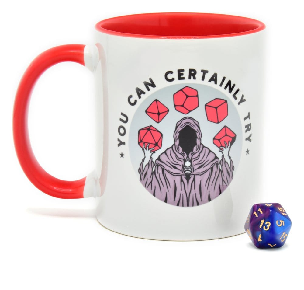 Glassstaff Gift Set Mug & Dice D20 You can certainly try - MangaShop.ro
