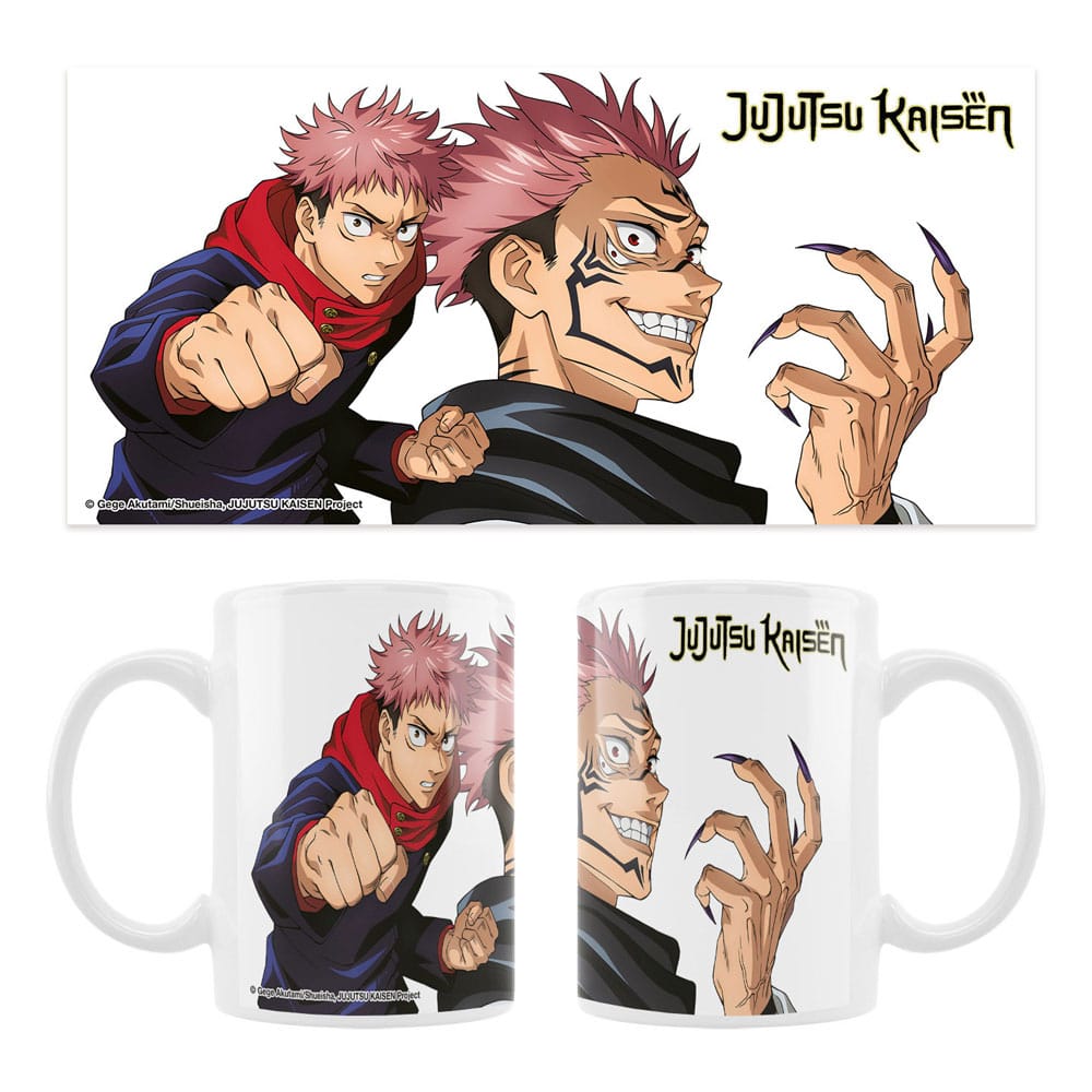 Jujutsu Kaisen Ceramic Mug Yuji & Sukuna - MangaShop.ro