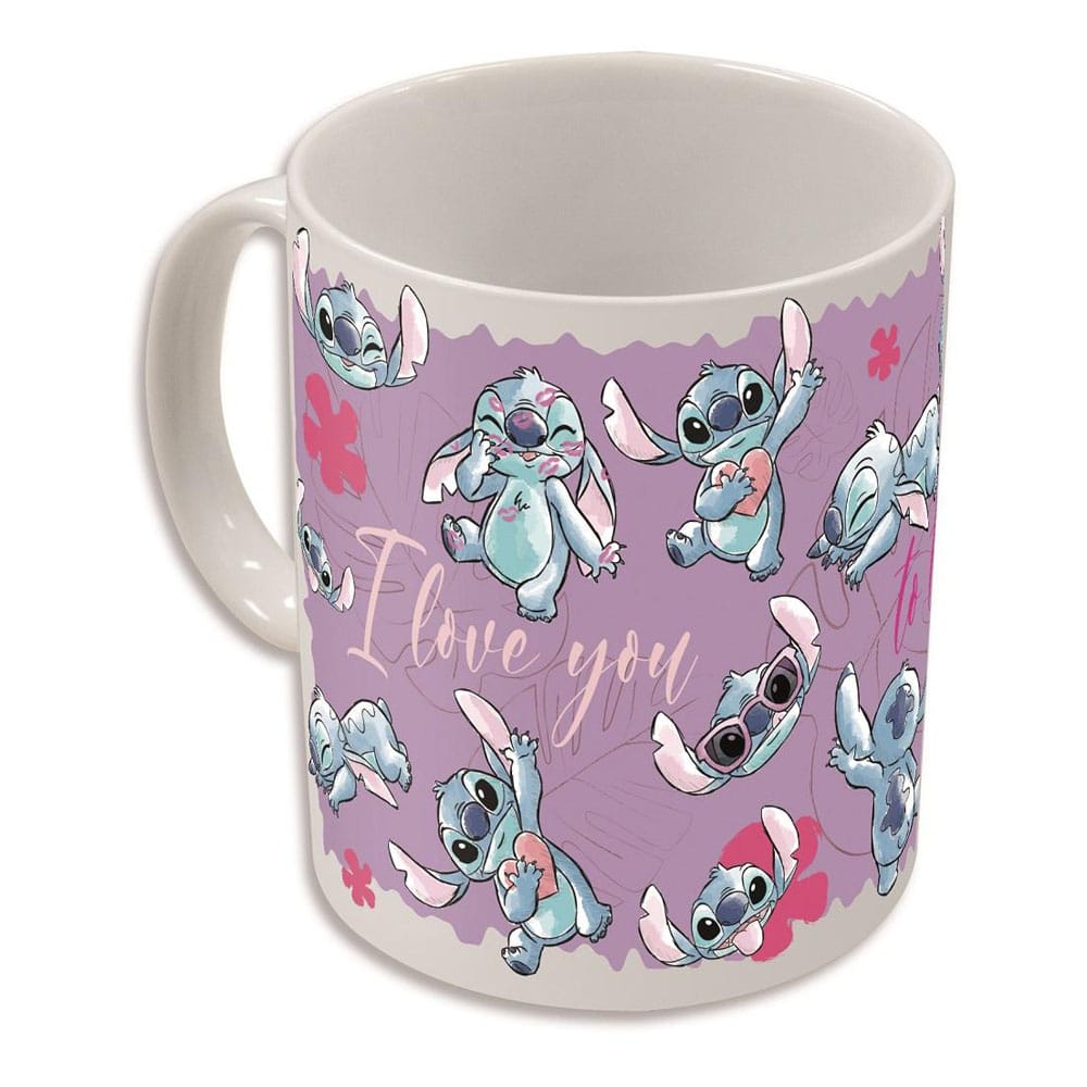 Lilo & Stitch Heat Change Mug Stitch & Angel 325 ml - MangaShop.ro