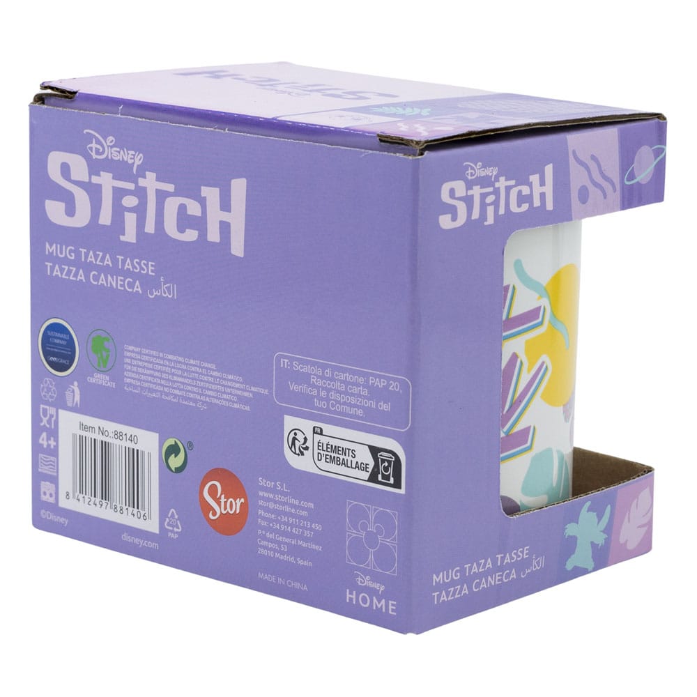 Lilo & Stitch Mug Hawaian Flower 325 ml - MangaShop.ro