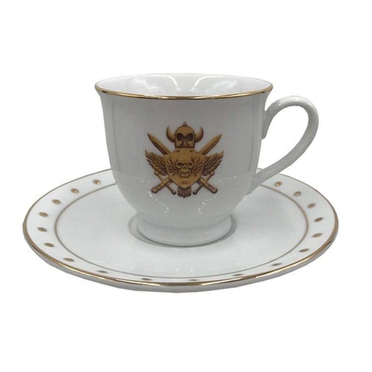 Masters of the Universe: Revelation - Castle Grayskull Crest Porcelain Cup and Saucer Set - MangaShop.ro