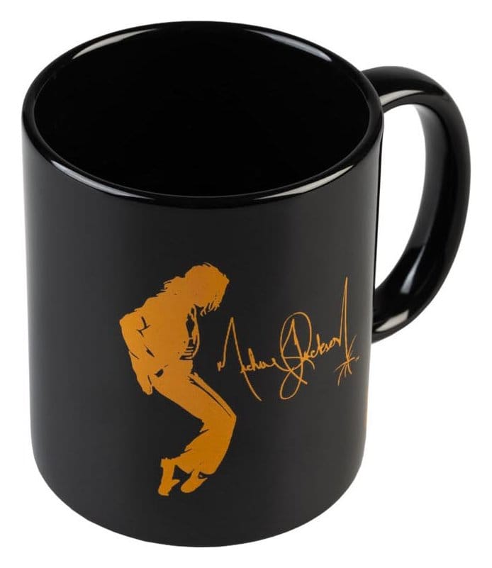 Michael Jackson Mug King of Pop Black 350 ml - MangaShop.ro