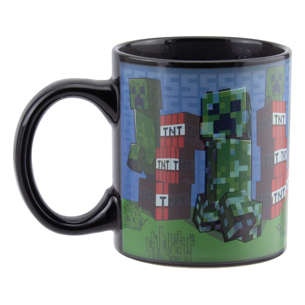 Minecraft Heat Change Mug Creeper - MangaShop.ro