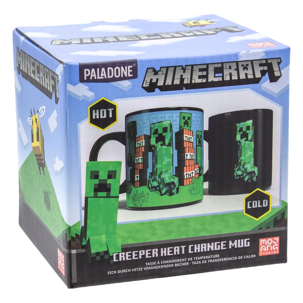 Minecraft Heat Change Mug Creeper - MangaShop.ro