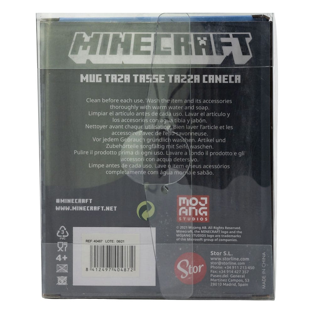 Minecraft 3D Mug Creeper Face - MangaShop.ro